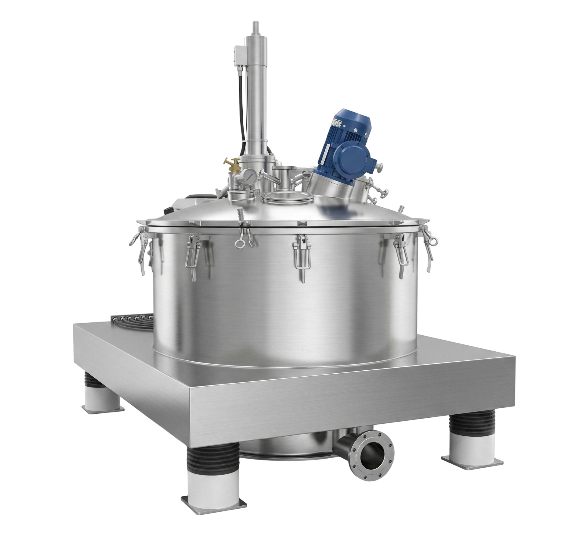 LGZ Flat Plate Large Clamshell Automatic Scraper Discharge Centrifuge